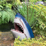Gartenkunst in Haifischform