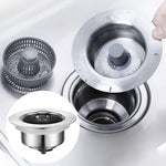 Hochwertige Edelstahl-Küchenspüle mit 3-in-1 Abflussfilter