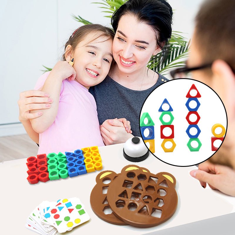 Formensortierspiel nach Montessori-Prinzipien
