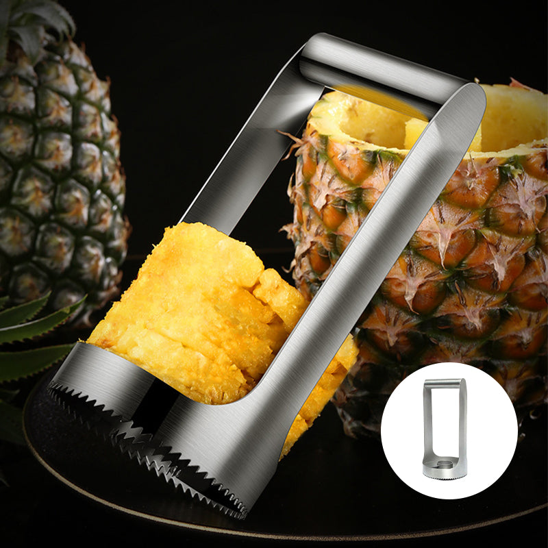 Edelstahl-Ananasschneider für müheloses Schneiden | FreshSlice