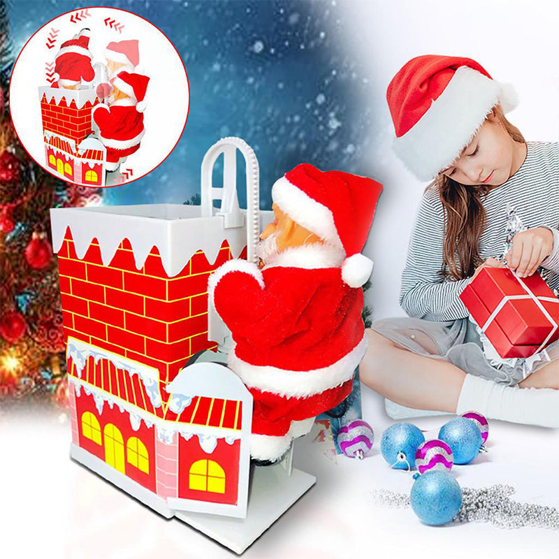Elektrische Kletterleiter für den Weihnachtsmann