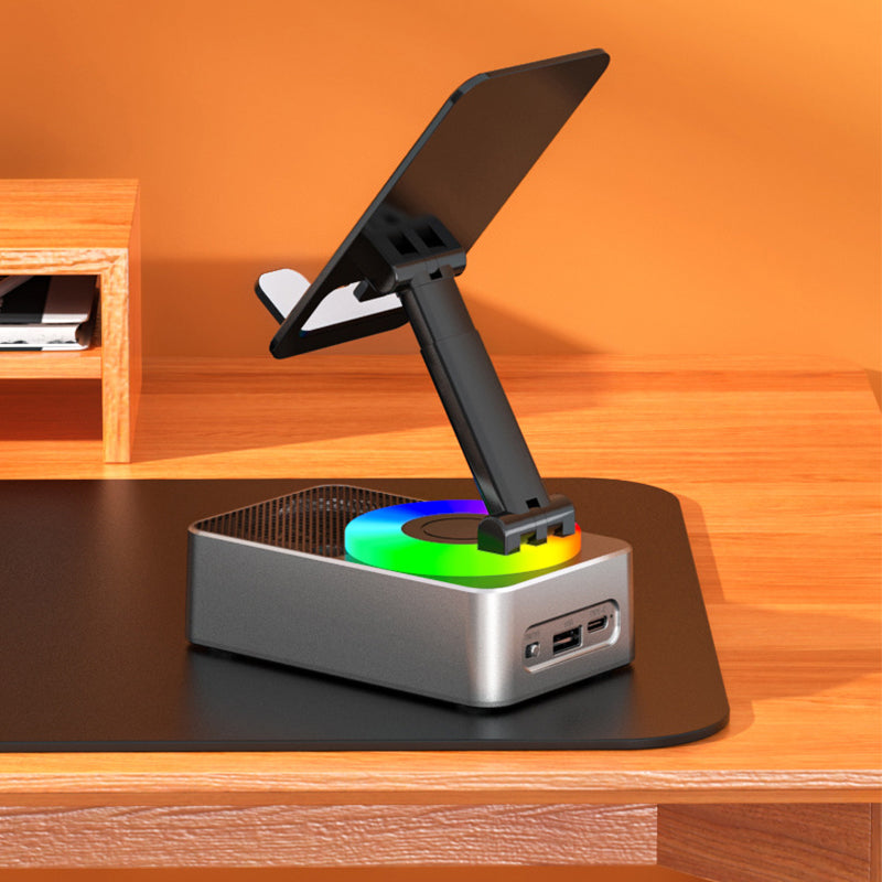 SmartSpeaker | Multifunktionaler Handyhalter mit Bluetooth-Lautsprecher