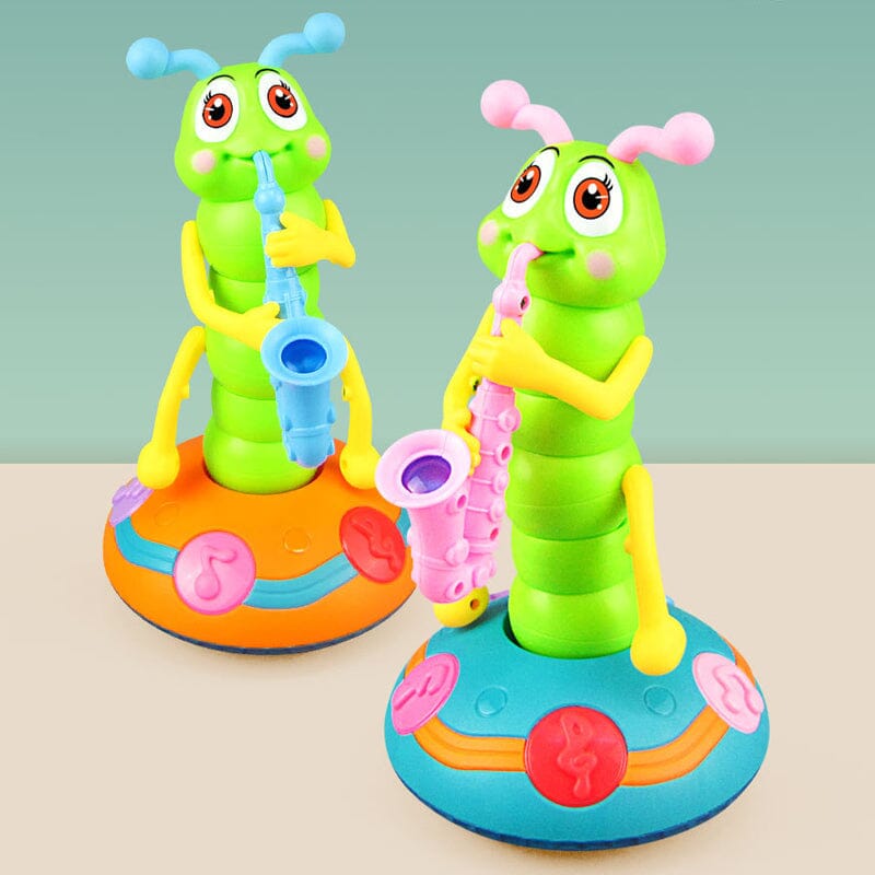 Kreatives Musikspielzeug: Elektronisches Raupe Saxophon für Kinder
