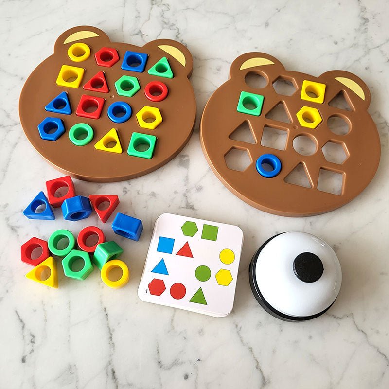 Formensortierspiel nach Montessori-Prinzipien