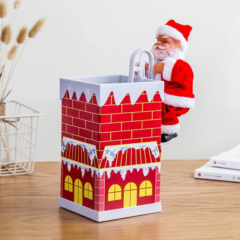 Elektrische Kletterleiter für den Weihnachtsmann
