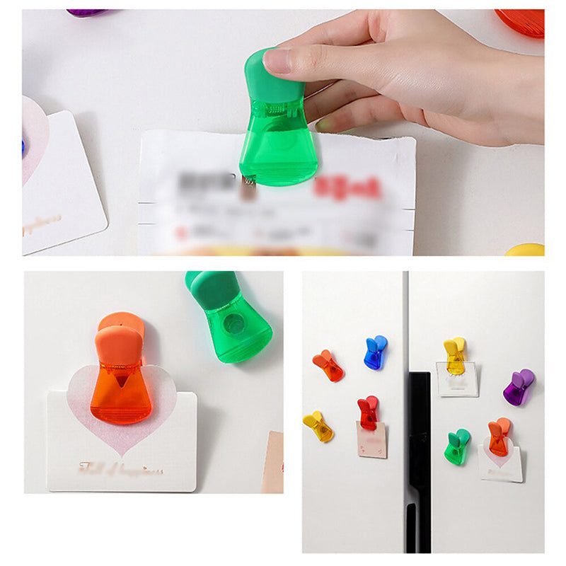 Bunte Magnetische Lebensmittelverschlussclips (6 Stück)