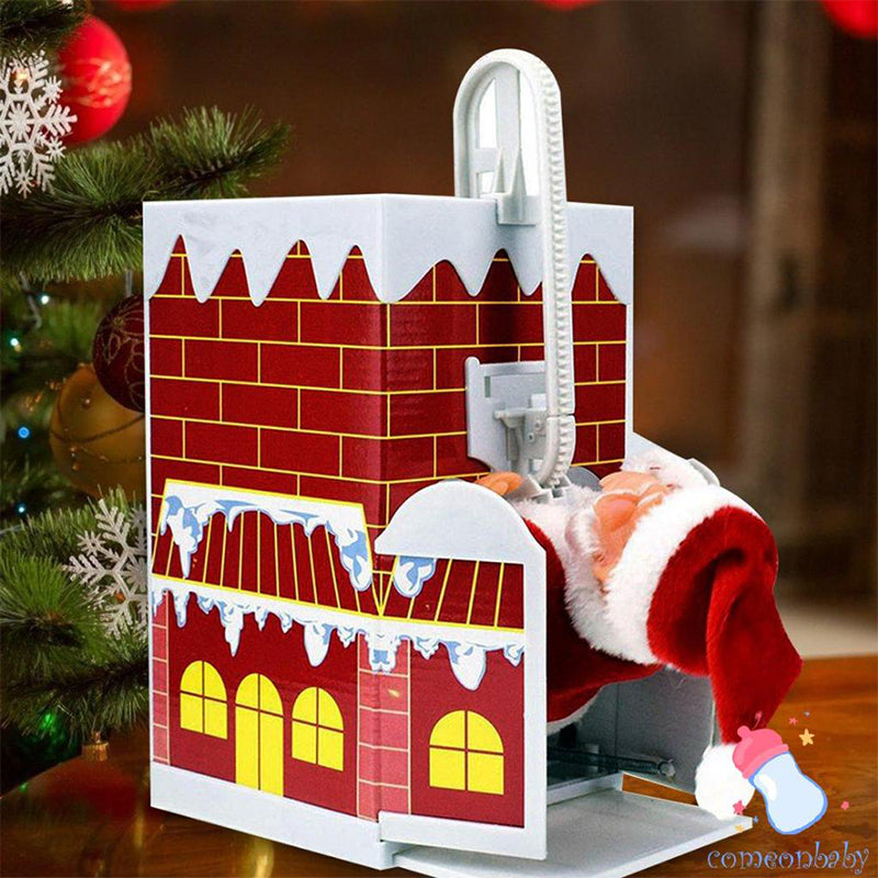 Elektrische Kletterleiter für den Weihnachtsmann