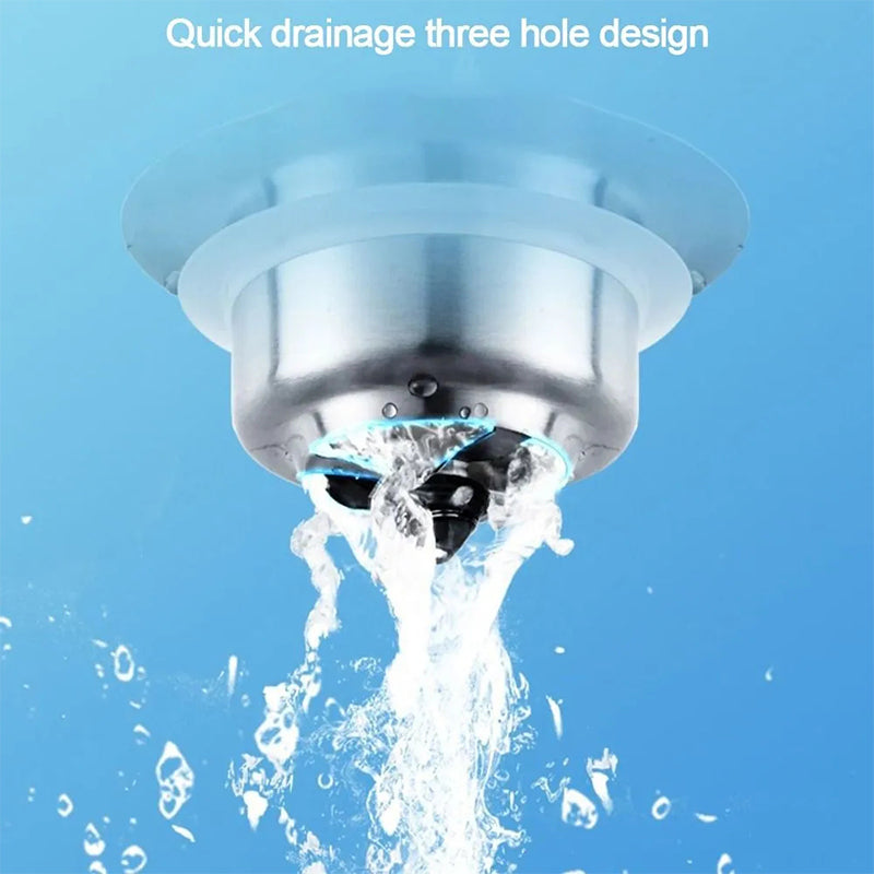 Hochwertige Edelstahl-Küchenspüle mit 3-in-1 Abflussfilter