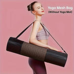 Active Yoga Mat Bag for the Modern Lifestyle - Black