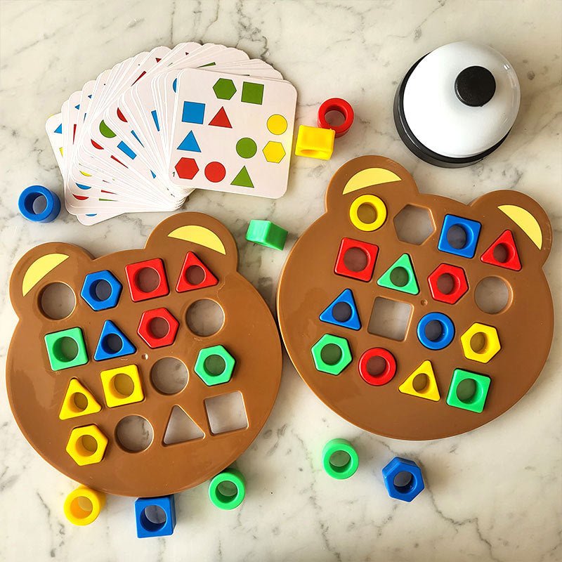 Formensortierspiel nach Montessori-Prinzipien