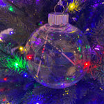 Strickball Weihnachtsornamente zur Dekoration für den Baum