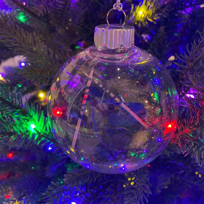 Strickball Weihnachtsornamente zur Dekoration für den Baum