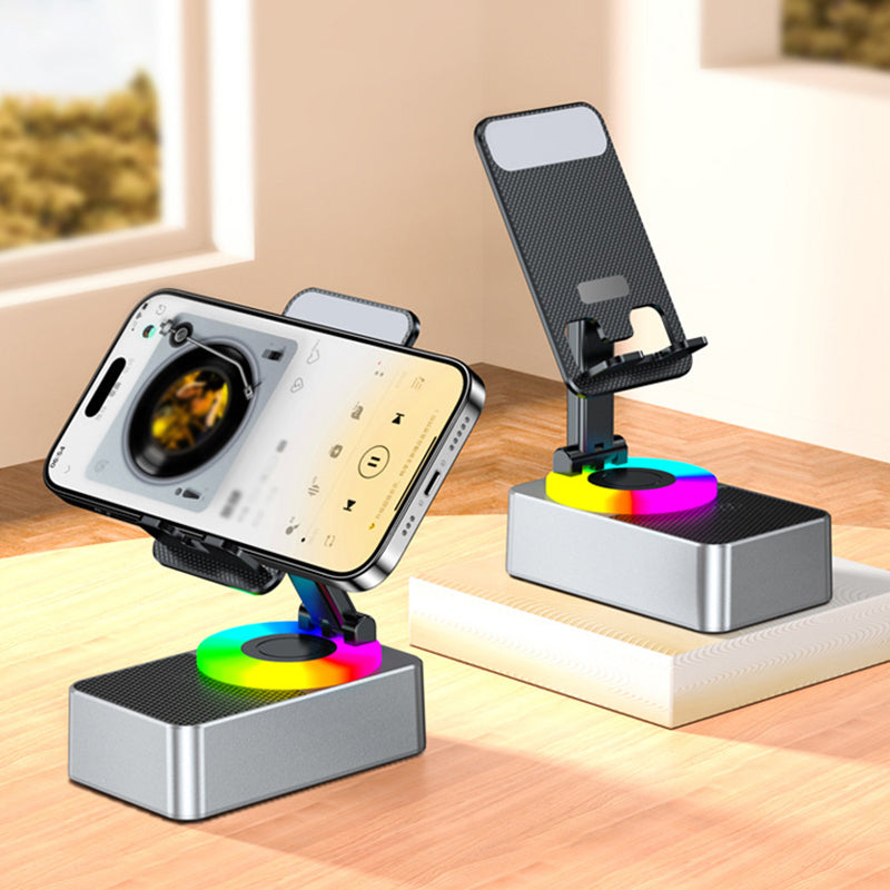 SmartSpeaker | Multifunktionaler Handyhalter mit Bluetooth-Lautsprecher