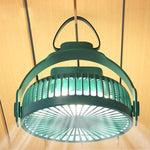 Luftzauber | 2-in-1 Wiederaufladbarer Tragbarer Tisch- und Wandventilator mit Nachtlicht