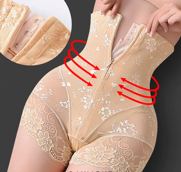Stylish slim-fit shorts with body-shaping effect
