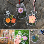 Set mit getrockneten Blumen-Lesezeichen – 30 Stück mit Quaste