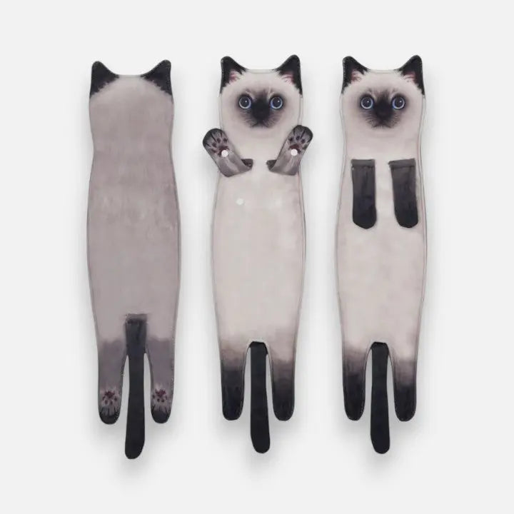 Cat-friendly microfiber cloth – Always dry and tidy