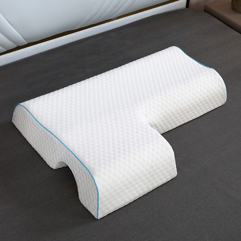 Cooling Shoulder Support Pillow for Side Sleepers with Pocket Design