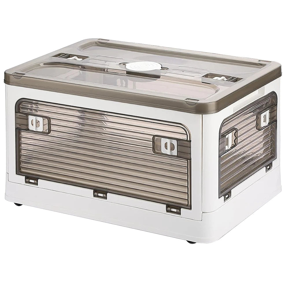 Practical Foldable Storage Box with Wheels – 27 L / 40 L / 53 L