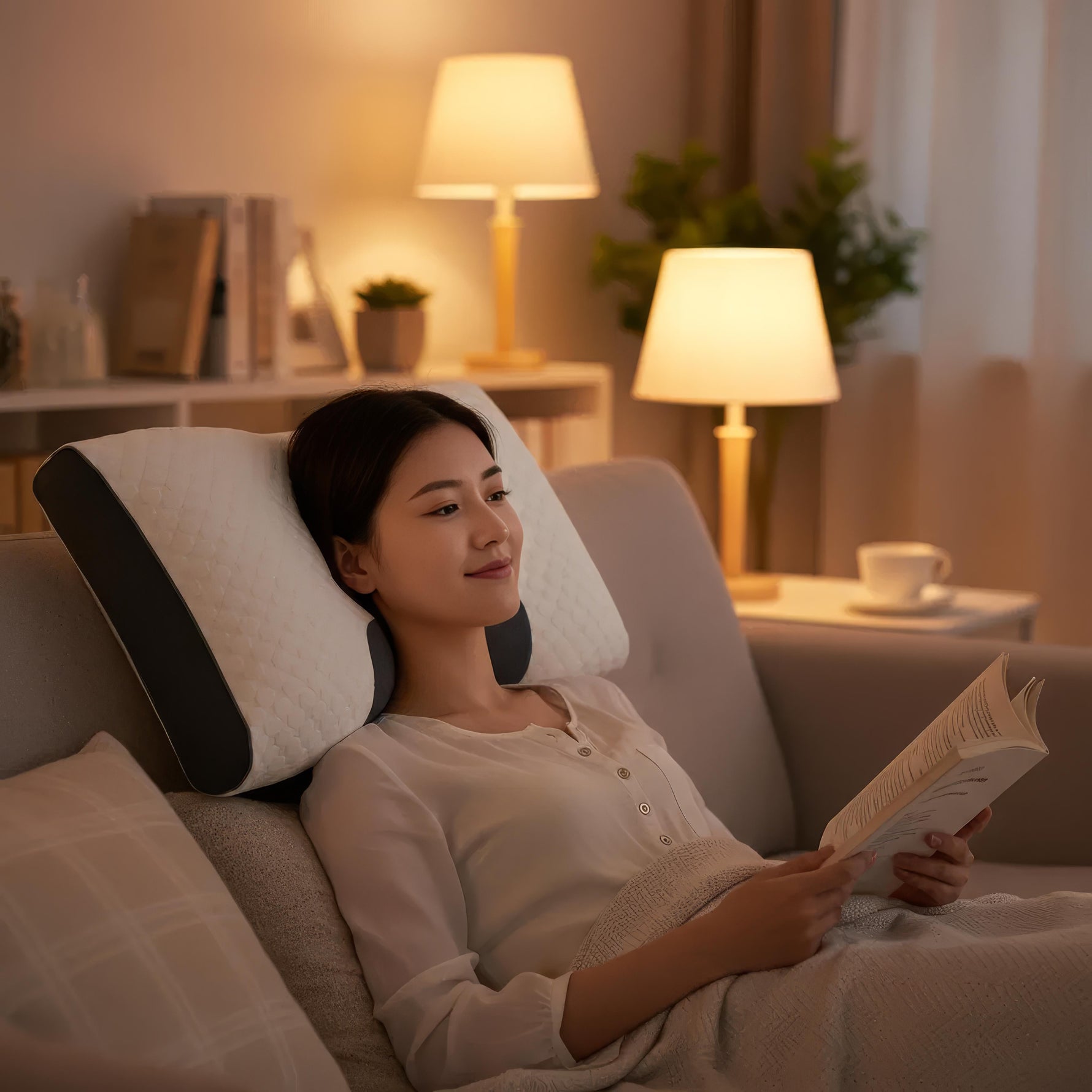 Neck Comfort – Ergonomic Pillow for Restful Sleep