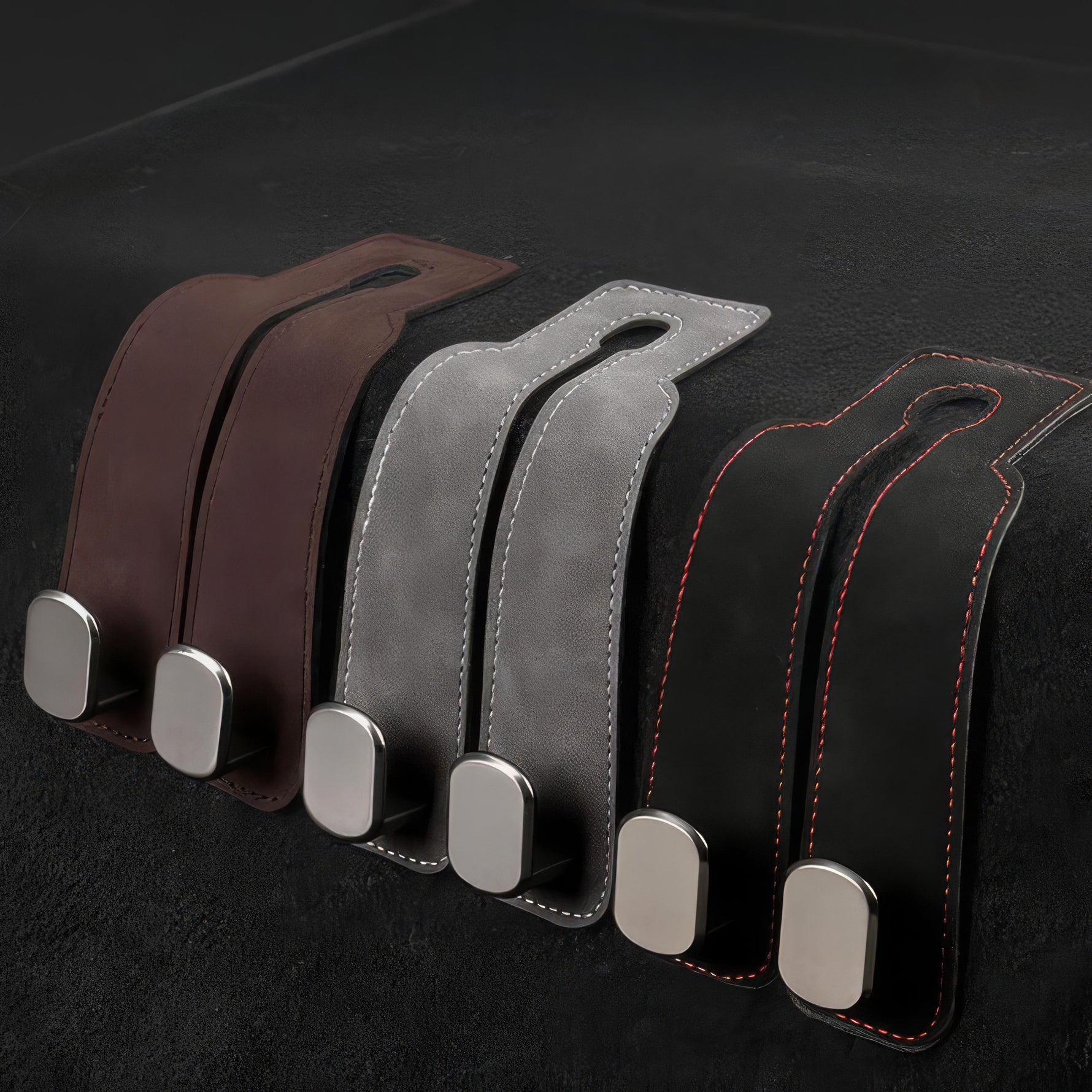 Eleganter Auto-Haken für Ordnung und Komfort | 2er Set