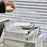 Elegante Acryl-Aufbewahrungsbox | Vielseitiger Organizer für Zuhause