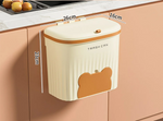 Wandmüllbehälter für Küche & Bad – 8,5L / 12L mit Deckel