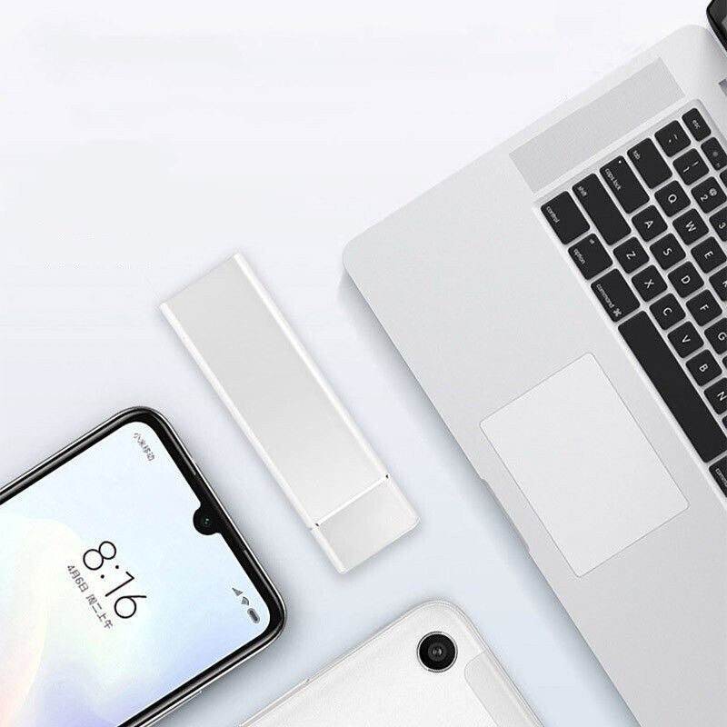 Externe 8TB SSD mit USB 3.1 und Aluminium-Gehäuse