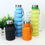 FlexiDrink - Faltbare Silikon-Wasserflasche für Abenteuer