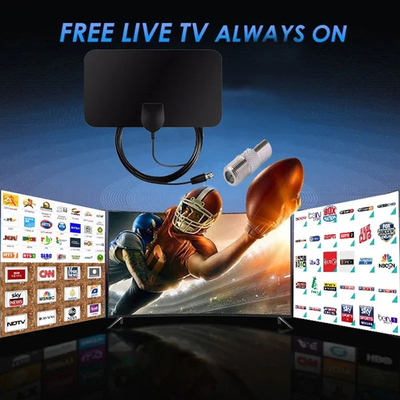 Digitale HDTV Antenne 4K – Verbesserte Version 2023