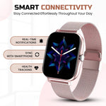 Elegante Damen Smartwatch - Gesundheitsmonitoring und Stil vereint
