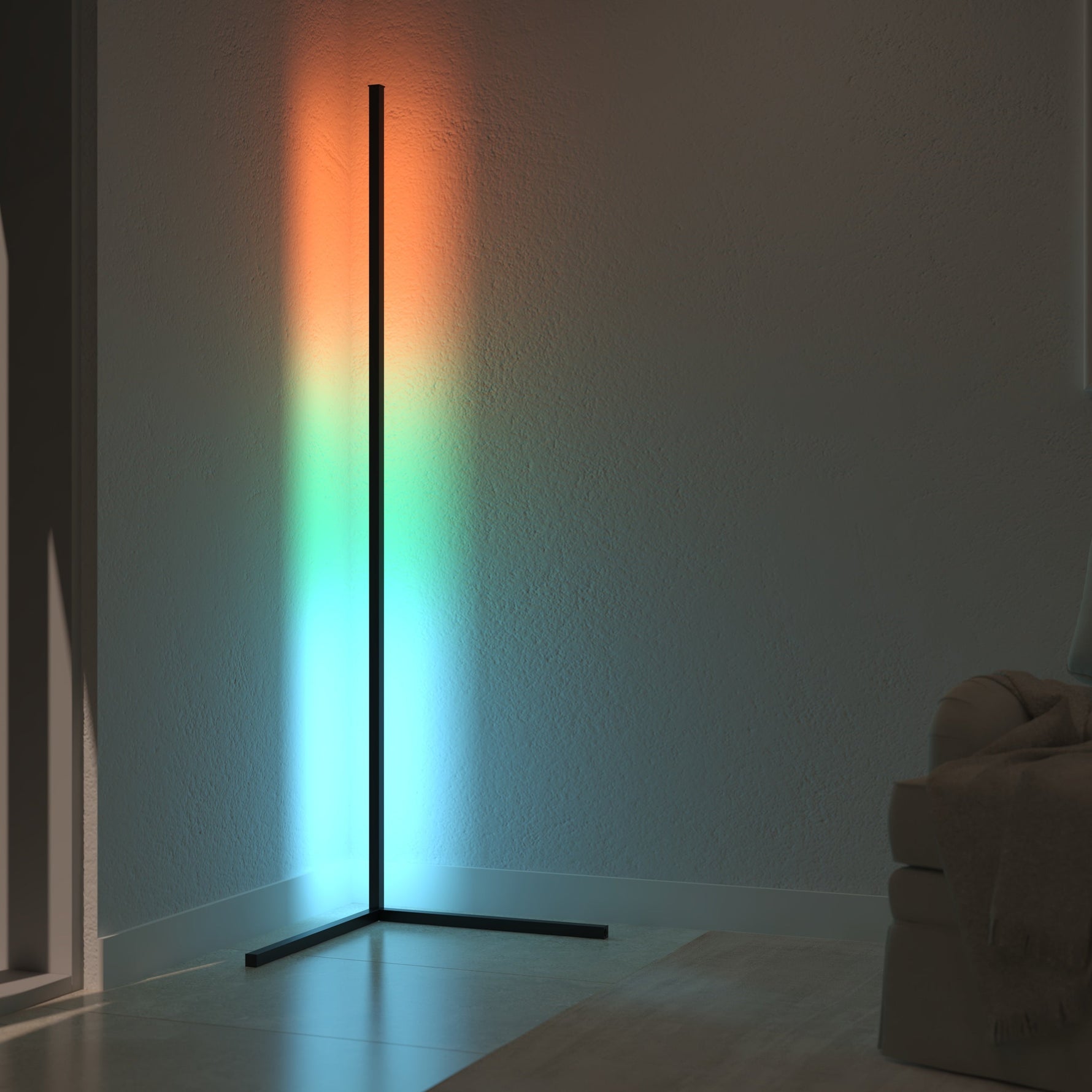 Elegant Corner Floor Lamp for Stylish Illumination