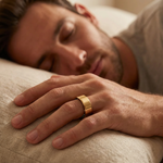Eleganter Fitnessring mit Schlafüberwachung und Herzfrequenzmessung