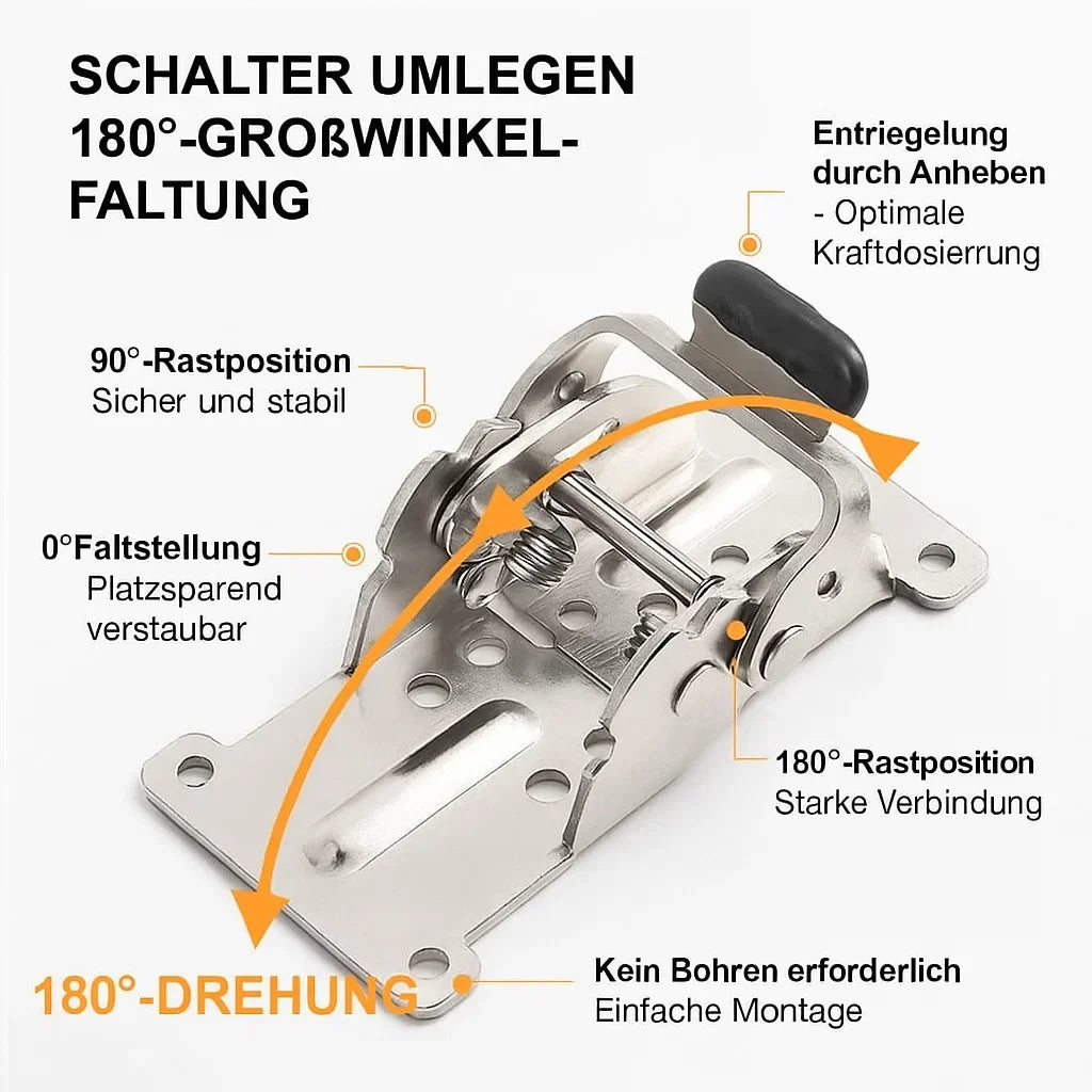 Platzsparende Tischbeine - Verwandeln Sie jeden Tisch in einen Raumwunder