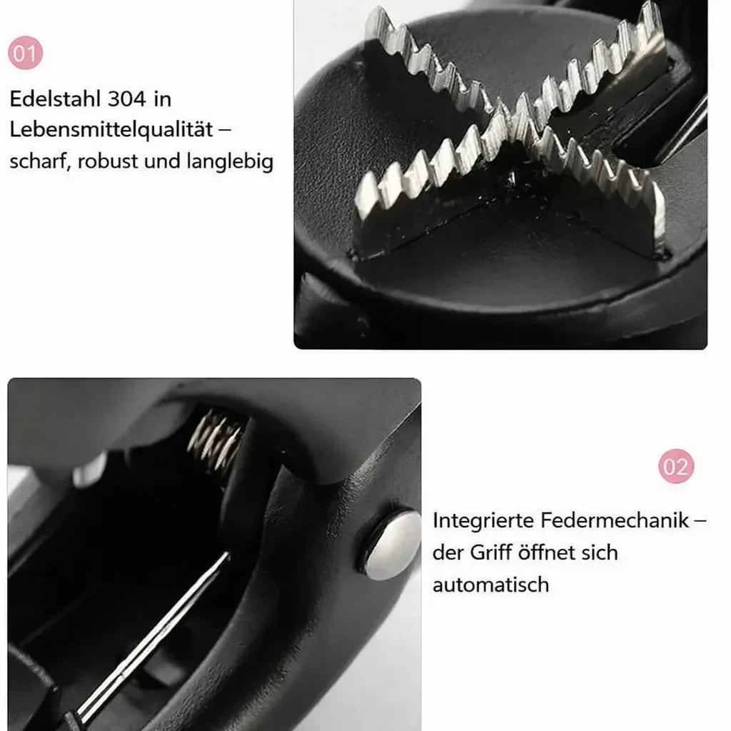 Nussknacker für Kastanien & Harte Nüsse – Sicher & Energiesparend