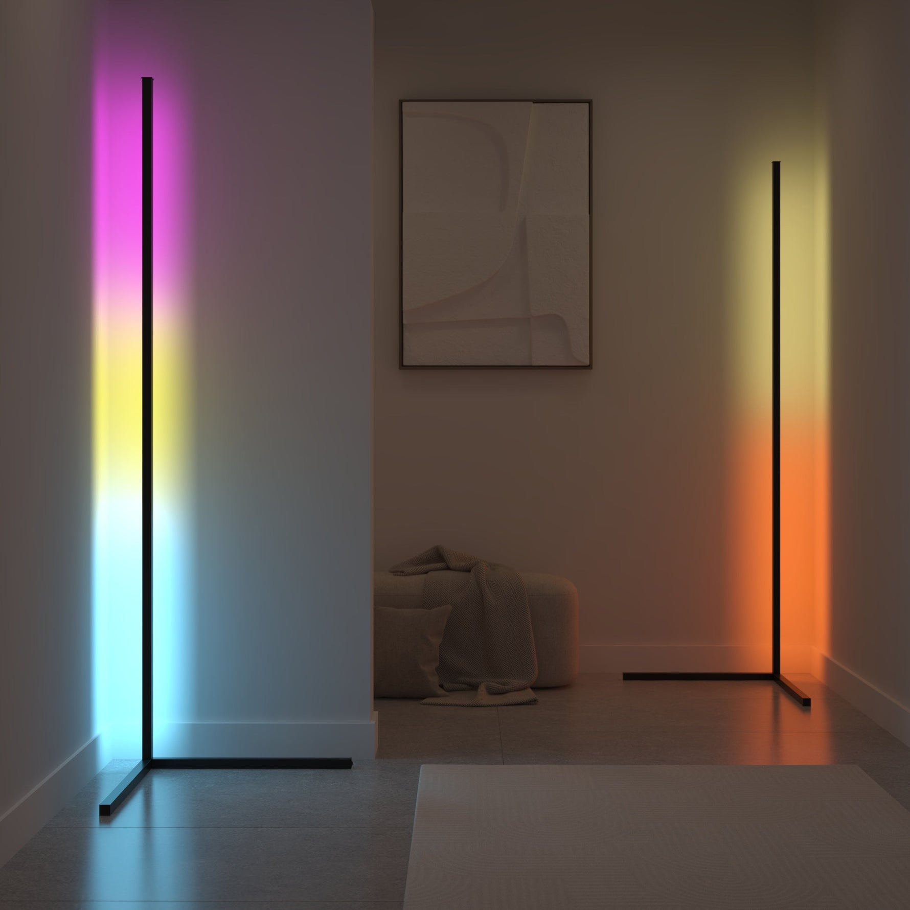 Elegant Corner Floor Lamp for Stylish Illumination