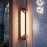 Elegante LED Außenwandleuchte mit Edelstahl und Glas