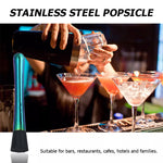 Edelstahl Bar für zerstoßenes Eis am Stiel