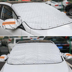 Winterfeste Autoabdeckung mit Magneten | FrostGuard