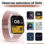 Elegante Damen Smartwatch - Gesundheitsmonitoring und Stil vereint