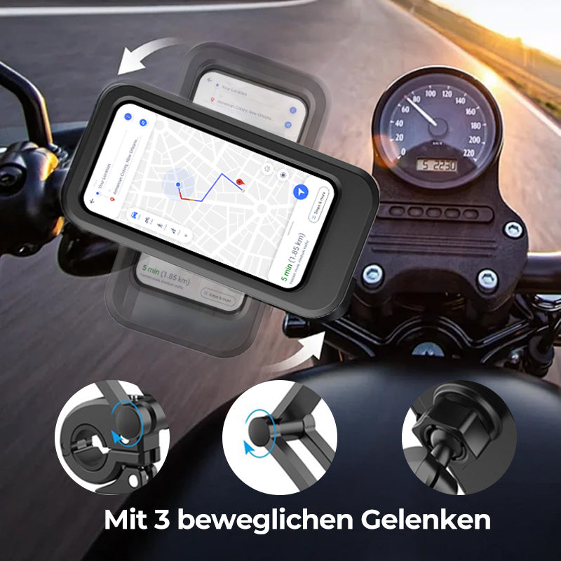 Wasserdichter Smartphone-Halter für Fahrrad und Motorrad