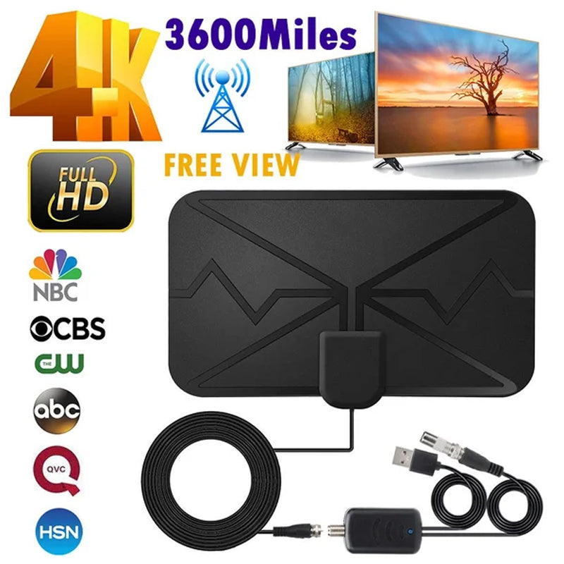 Digitale HDTV Antenne 4K – Verbesserte Version 2023