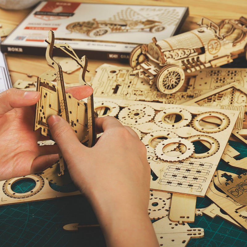 3D Holzpuzzle Straßenkreuzer Maximus
