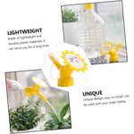 Wassertropfenaufsätze für Pflanzen – 6er Set mit Sonnenblumenmotiven