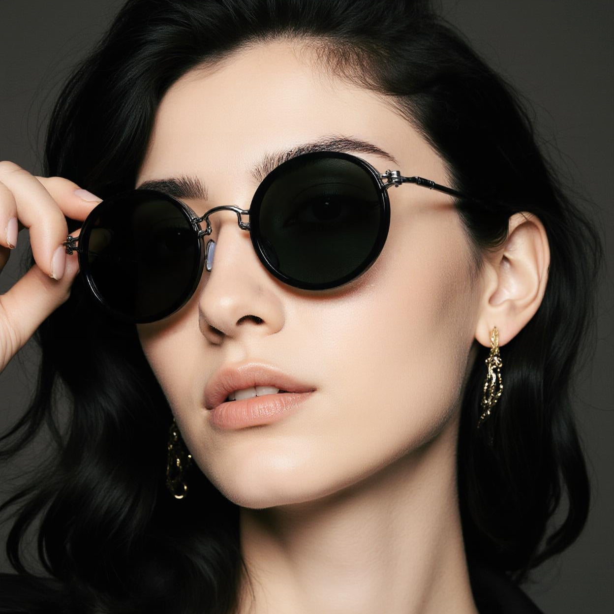 Elegante Sonnenbrille mit Metallrahmen – UV-Schutz für Stilbewusste