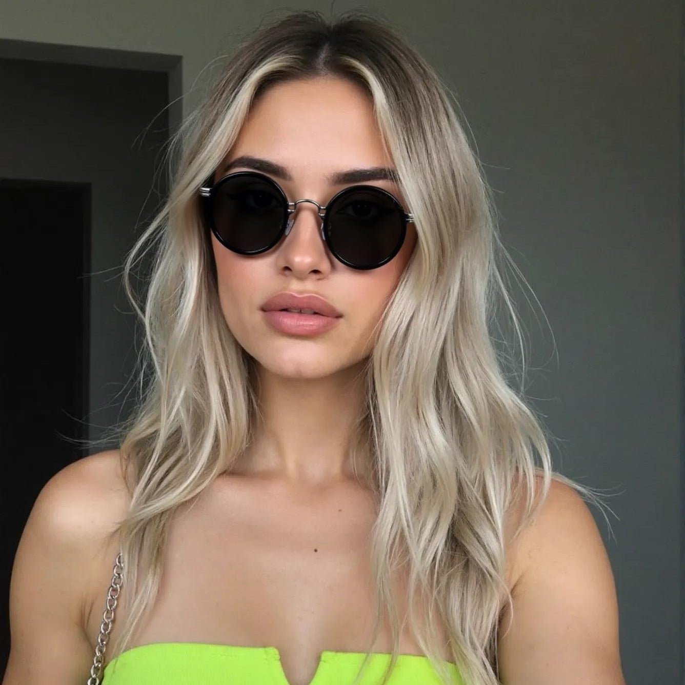Elegante Sonnenbrille mit Metallrahmen – UV-Schutz für Stilbewusste