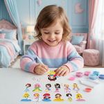 Diamantmalerei Aufkleber für Kinder