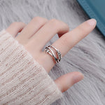 Stressabbauender Fidget-Ring gegen Angstzustände