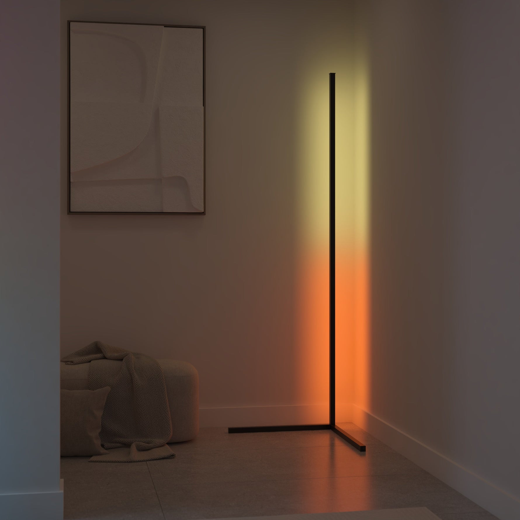Elegant Corner Floor Lamp for Stylish Illumination