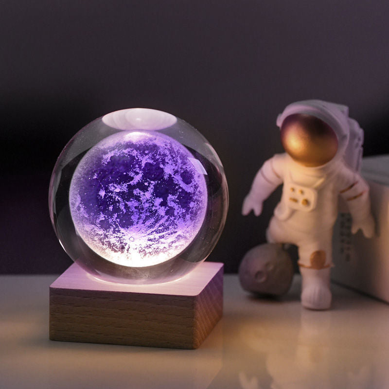 3D Sternenlicht Kristallkugel für eine magische Atmosphäre